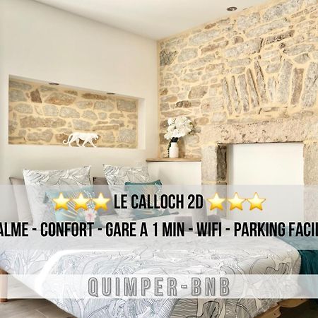 Le Calloch 2D - Studio 4 Etoiles - Quartier Gare - Wifi - Netflix Quimper Exteriör bild