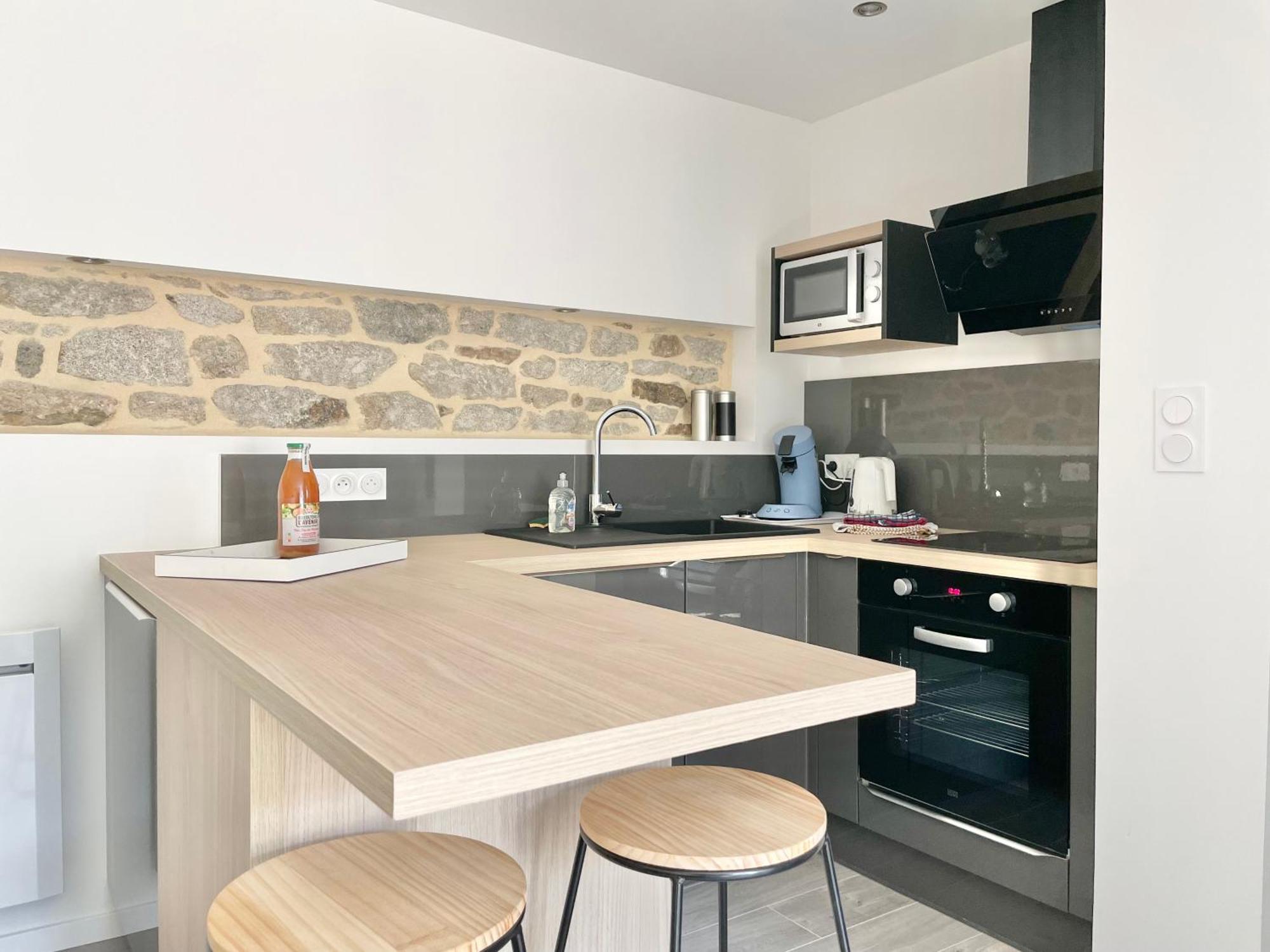 Le Calloch 2D - Studio 4 Etoiles - Quartier Gare - Wifi - Netflix Quimper Exteriör bild