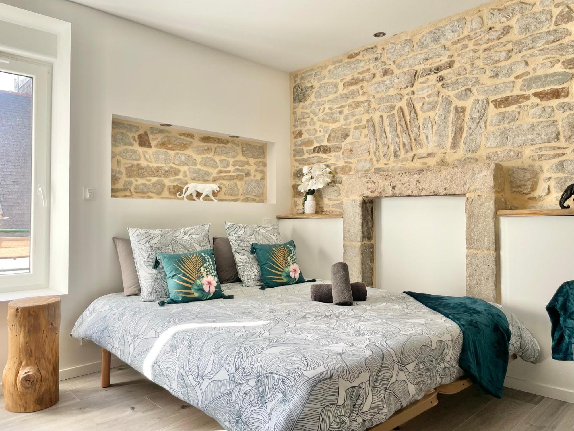 Le Calloch 2D - Studio 4 Etoiles - Quartier Gare - Wifi - Netflix Quimper Exteriör bild