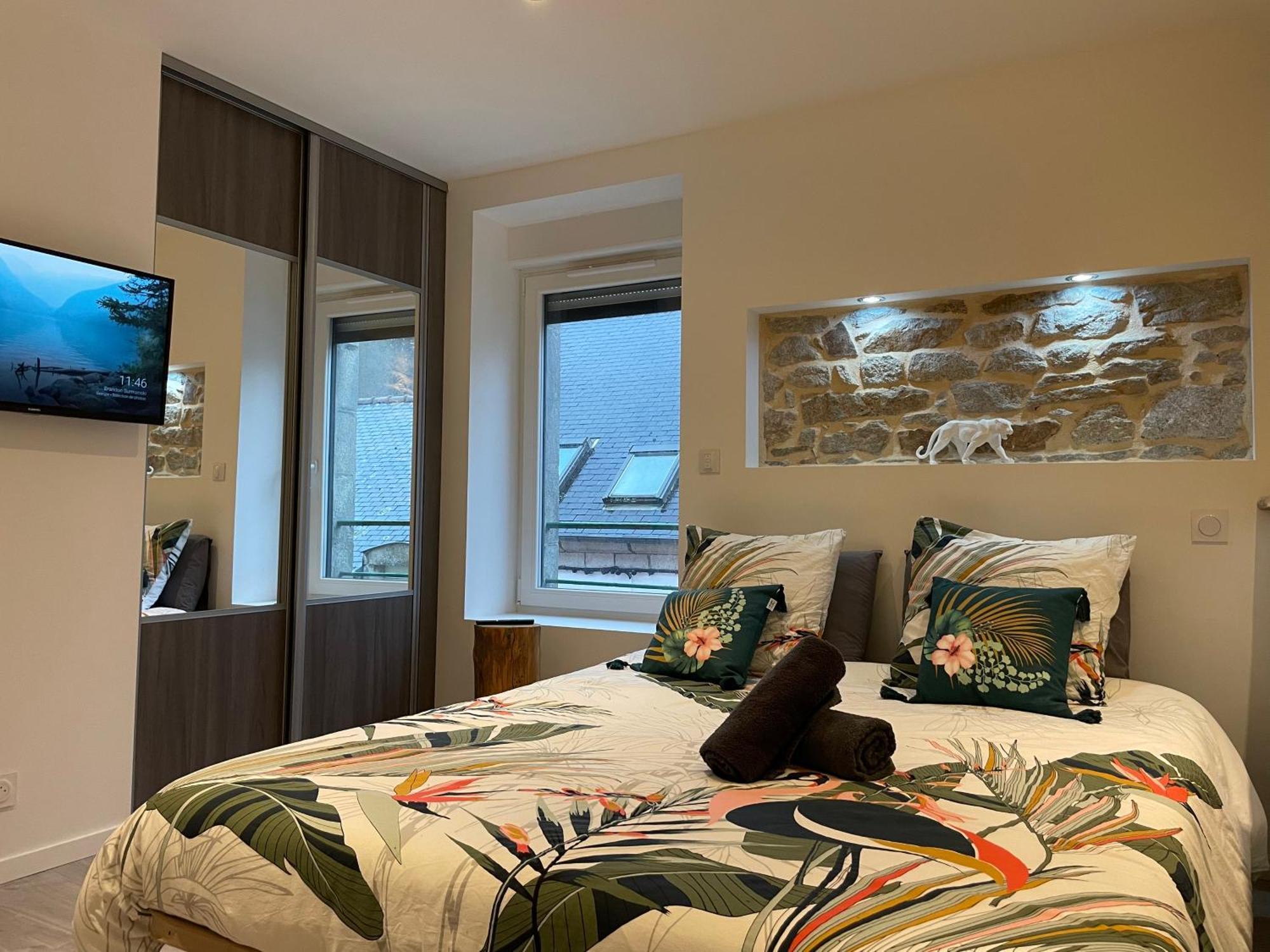 Le Calloch 2D - Studio 4 Etoiles - Quartier Gare - Wifi - Netflix Quimper Exteriör bild