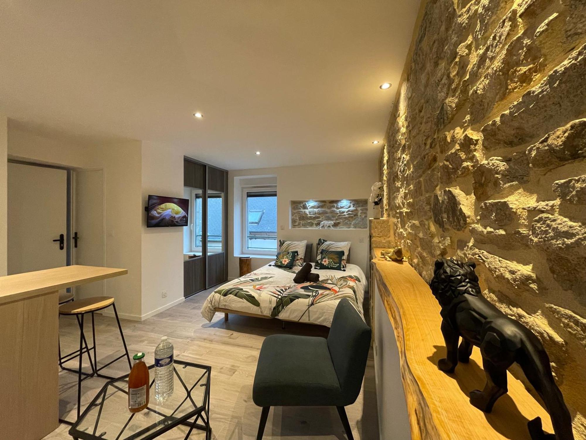 Le Calloch 2D - Studio 4 Etoiles - Quartier Gare - Wifi - Netflix Quimper Exteriör bild